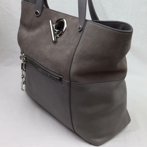 ALEXANDER WANG Riot Suede & Leather Tote - Picture 6 of 8